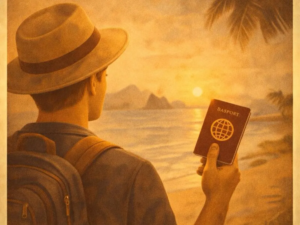Illustration du visa Touristique en Thaïlande.